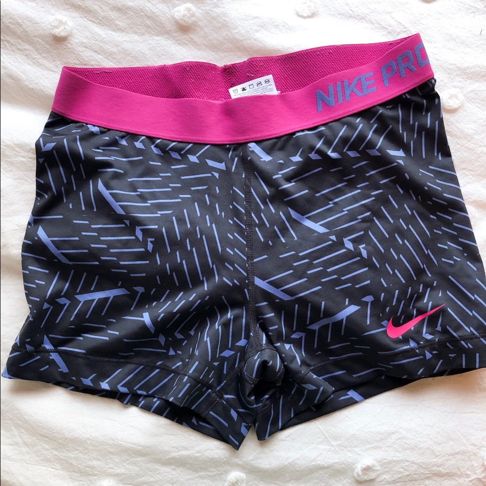 Printed Nike Pro Spandex